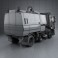 DAF LF Road Cleaner 2011 3d model
