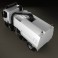DAF LF Road Cleaner 2011 3d model