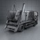 DAF LF Skip Loader 2011 3d model