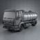 DAF LF Tanker 2011 3d model