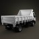 DAF LF Tipper 2011 3d model