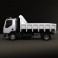 DAF LF Tipper 2011 3d model