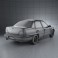 Daewoo LeMans (Nexia, Cielo, Racer) Sedan 1996 3d model