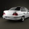 Daewoo LeMans (Nexia, Cielo, Racer) Sedan 1996 3d model