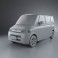 Daihatsu Tanto 2003 3d model