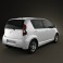 Daihatsu Sirion 2011 3d model