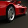 Ferrari Testarossa 1986 3d model