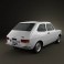 Fiat 127 1975 3d model