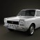 Fiat 127 1975 3d model