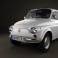 Fiat 500 1970 3d model