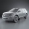 Ford Edge 2012 3d model