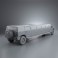 Hummer H2 Limousine 2010 3d model