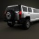 Hummer H3 Limousine 2010 3d model