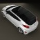 Hyundai Veloster 2012 3d model