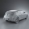 Hyundai Veloster 2012 3d model