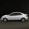 Kia Forte (Cerato, Naza) Sedan 2011 3d model