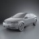 Kia Forte (Cerato, Naza) Sedan 2011 3d model