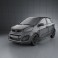 Kia Picanto (Morning) 5-door 2012 3d model
