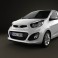 Kia Picanto (Morning) 5-door 2012 3d model