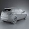 Kia Venga 2011 3d model