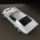 Lamborghini Miura P400SV 1971 3d model