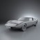 Lamborghini Miura P400SV 1971 3d model