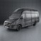 Mercedes-Benz Sprinter PanelVan Extralong 2011 3d model
