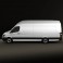 Mercedes-Benz Sprinter PanelVan Extralong 2011 3d model
