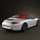 Porsche 911 Carrera S Cabriolet 2012 3d model