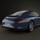 Porsche 911 Carrera S Coupe 2012 3d model
