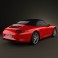 Porsche 911 Carrera Cabriolet 2012 3d model