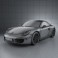 Porsche 911 Carrera Cabriolet 2012 3d model