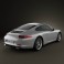 Porsche 911 Carrera Coupe 2012 3d model