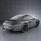Porsche 911 Carrera Coupe 2012 3d model
