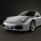 Porsche 911 Carrera Coupe 2012 3d model