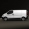 Renault Trafic PanelVan ShortWheelbase StandardRoof 3d model