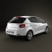 Seat Ibiza hatchback 5-door 2011 3d model