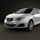 Seat Ibiza hatchback 5-door 2011 3d model