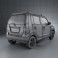 Suzuki (Maruti) Wagon R 2011 3d model
