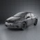 Toyota Auris 2012 3d model