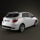 Toyota Matrix (Voltz) 2011 3d model