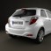 Toyota Yaris 3-door 2012 3d model