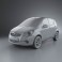 Vauxhall Agila 2008 3d model