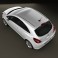 Vauxhall Corsa 3-door 2011 3d model