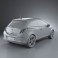 Vauxhall Corsa 3-door 2011 3d model