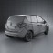Vauxhall Meriva 2011 3d model