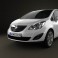 Vauxhall Meriva 2011 3d model