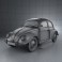 Volkswagen Beetle 1949 3d model