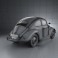 Volkswagen Beetle 1949 3d model
