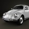 Volkswagen Beetle 1949 3d model